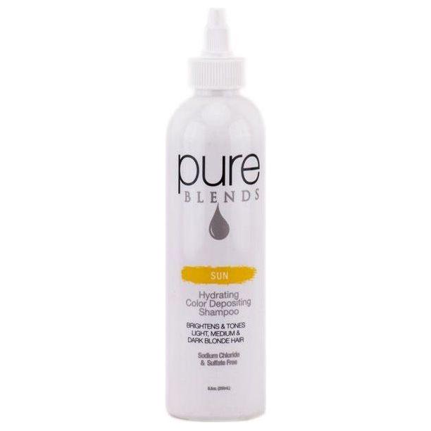 Pure Blends Hydrating Color Depositing Shampoo - Sun 8.5 Oz