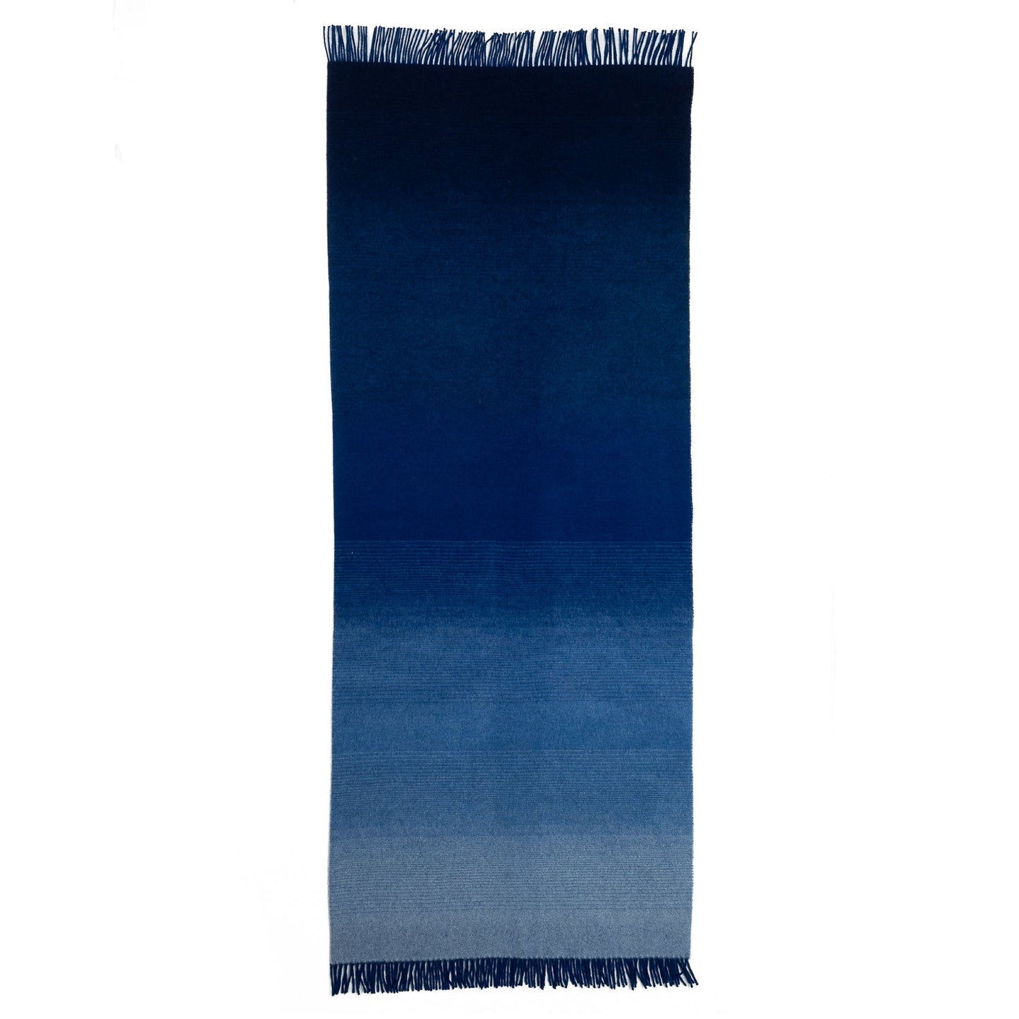Whisper Ombre Merino Throw in Deep Water | Prince of Scots - Osadia Concept Store