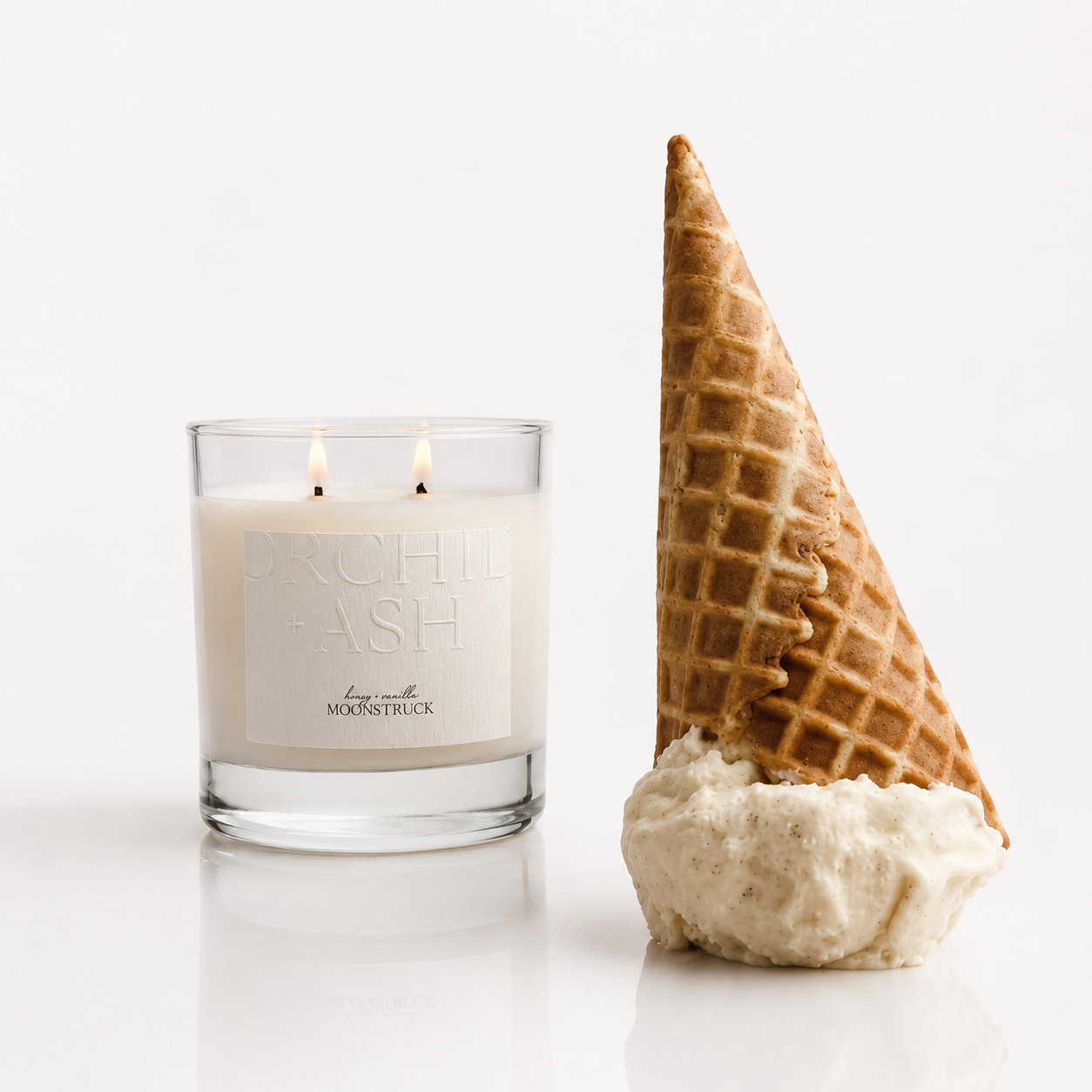honey + vanilla | MOONSTRUCK Natural Candle