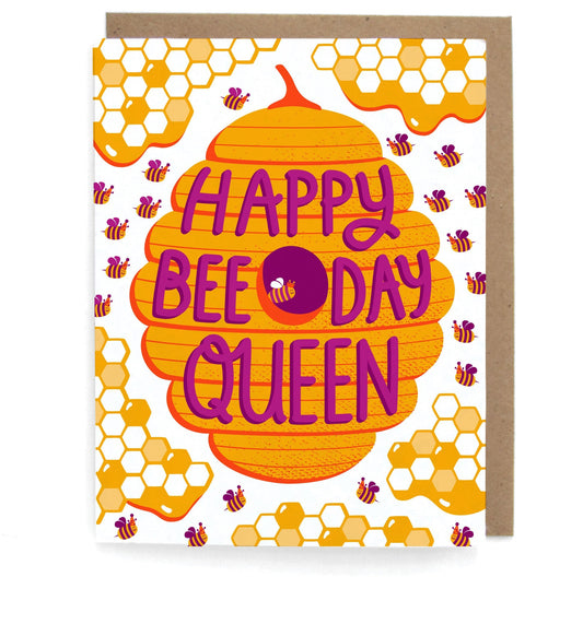 Honey Bee Birthday Card