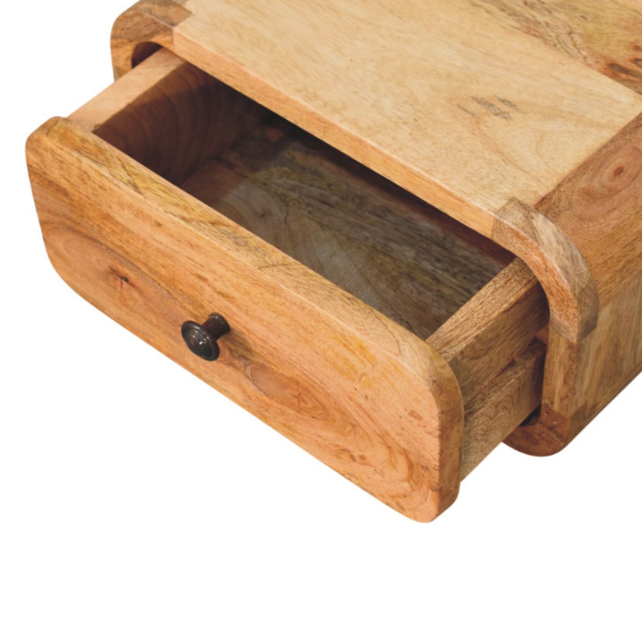 Avora Mini Wall-Mounted Oak-ish Nightstand