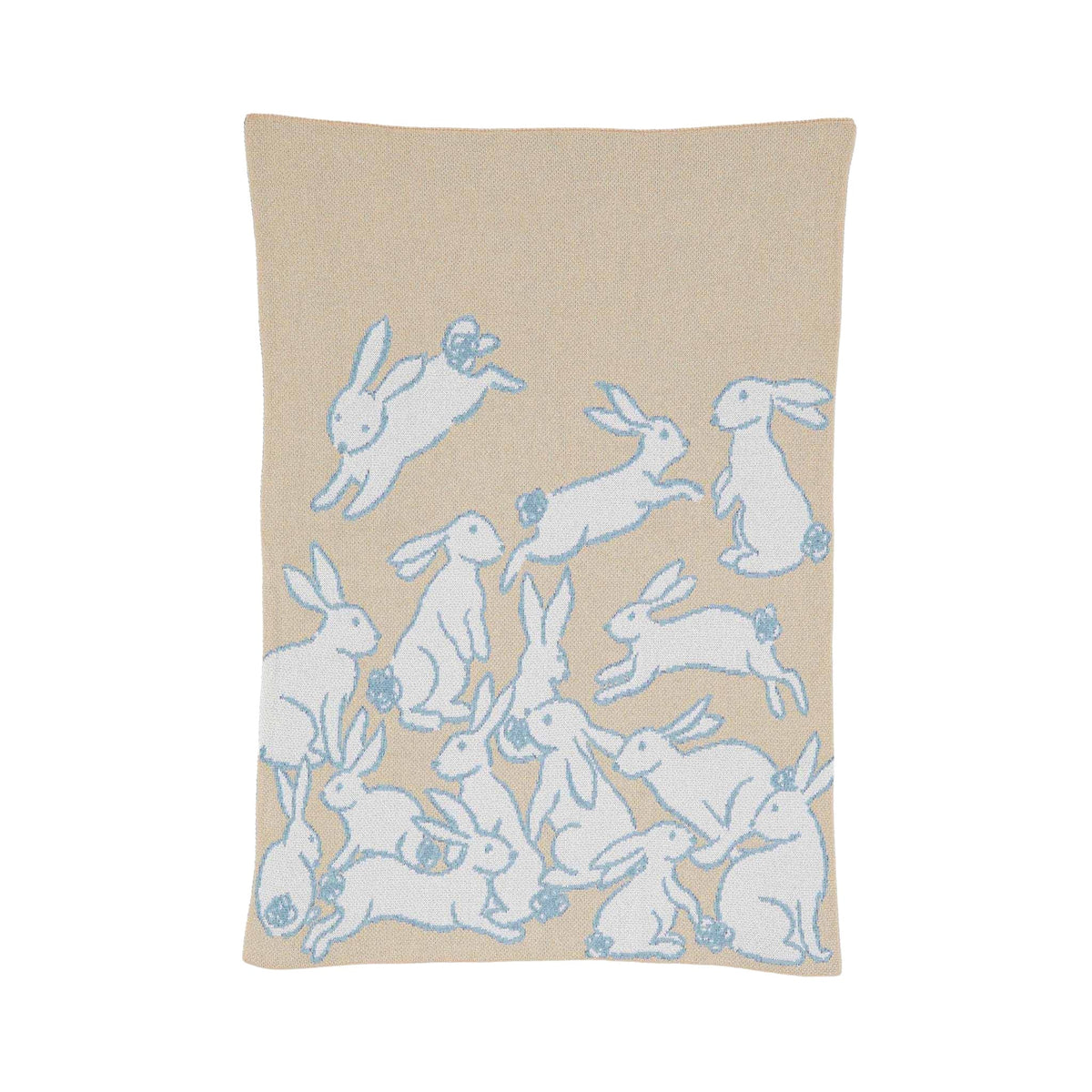 Baby Bunnies - Cotton Knit Blanket