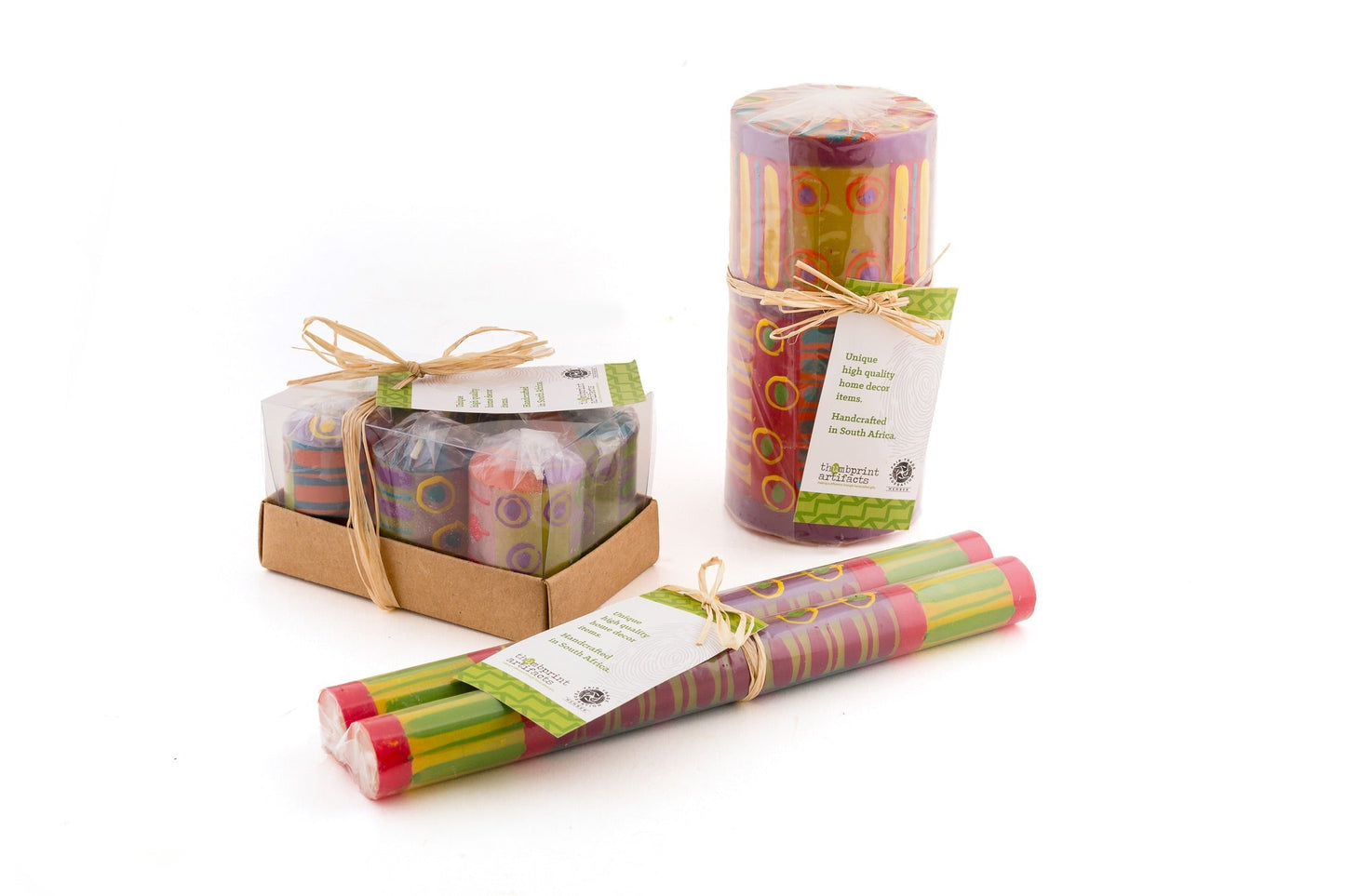 Carousel Painted Candles