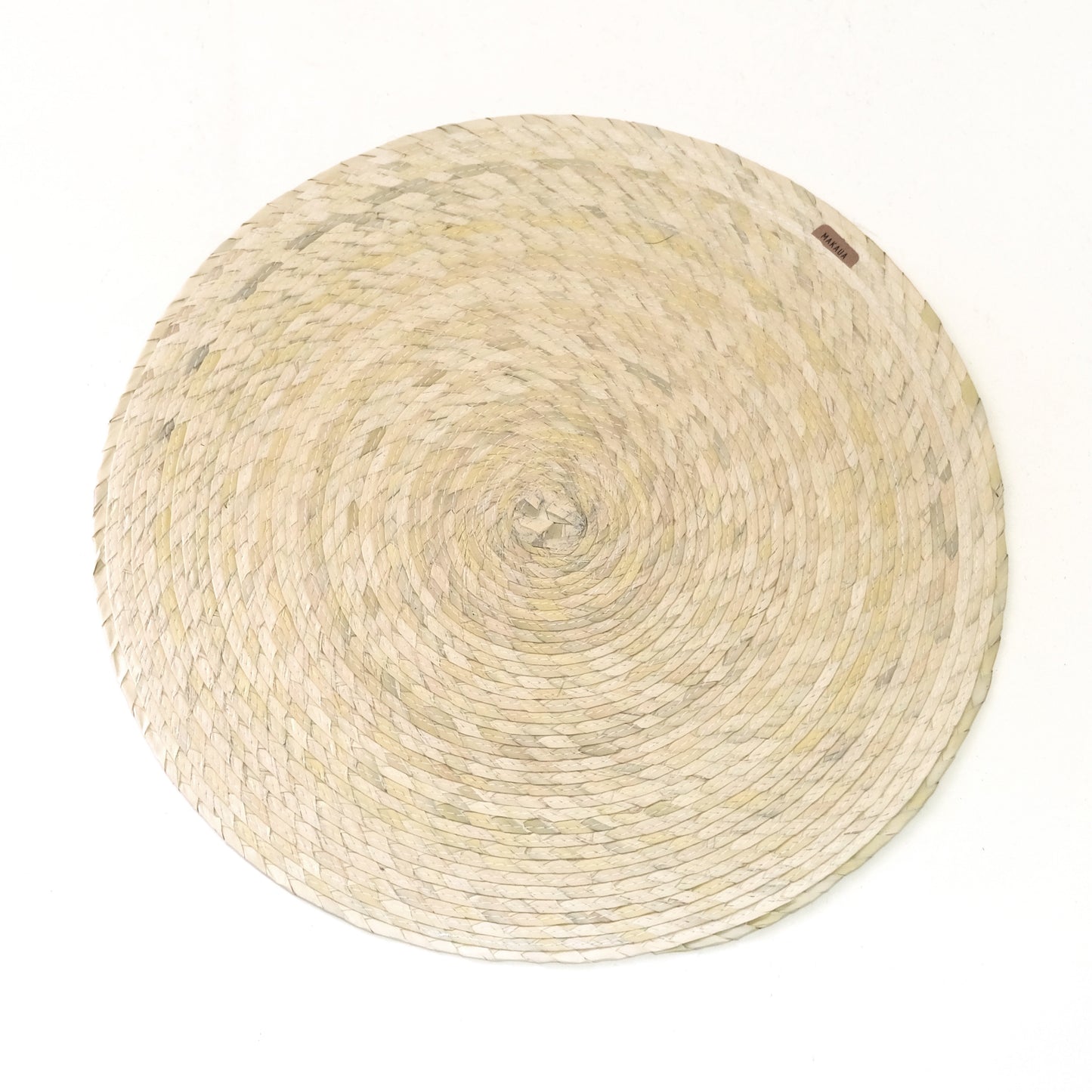 S/4 Palm Single Sided Placemat - Natural