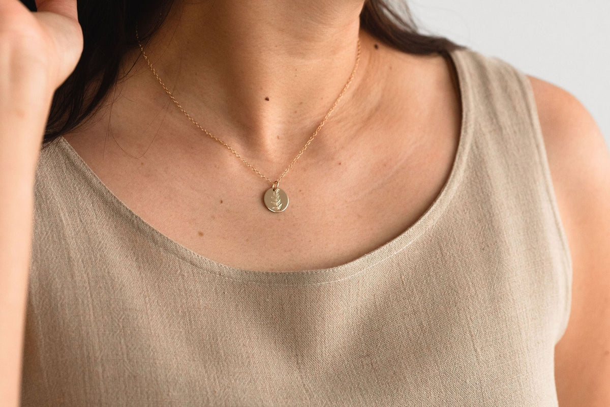 Hygge Bloom Necklace | Gold Fill