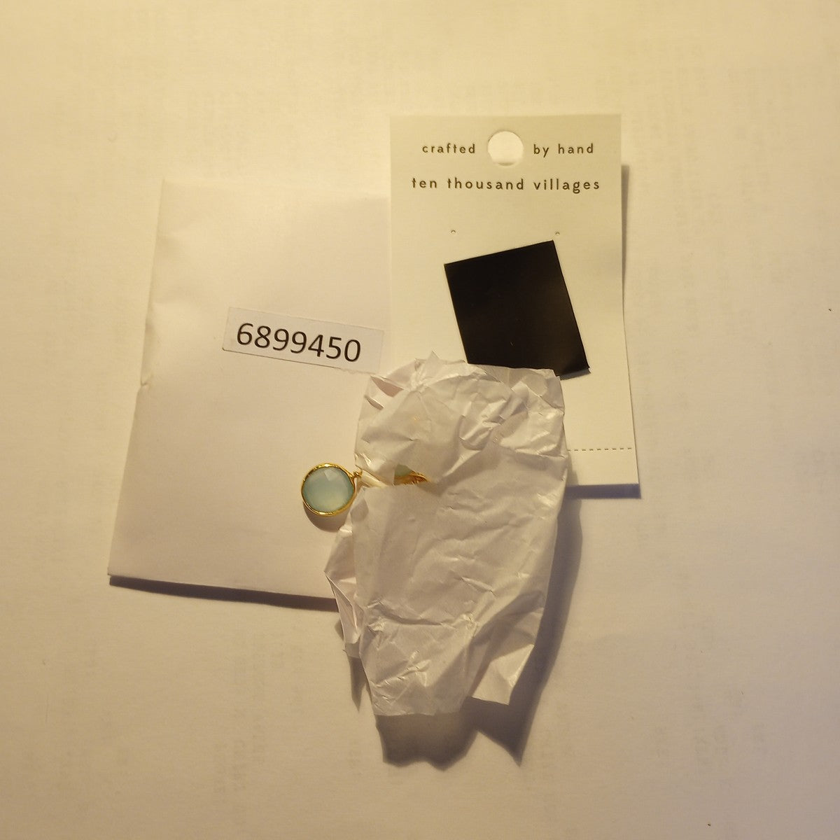 Sona Chalcedony Blue Gem Drop Earrings