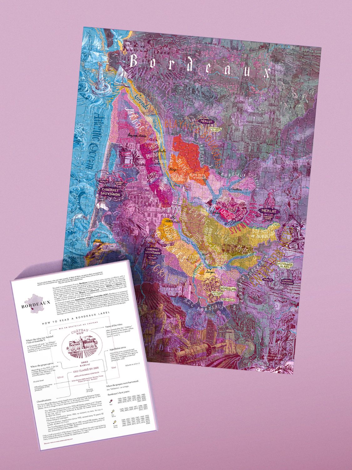Bordeaux Wine Puzzle