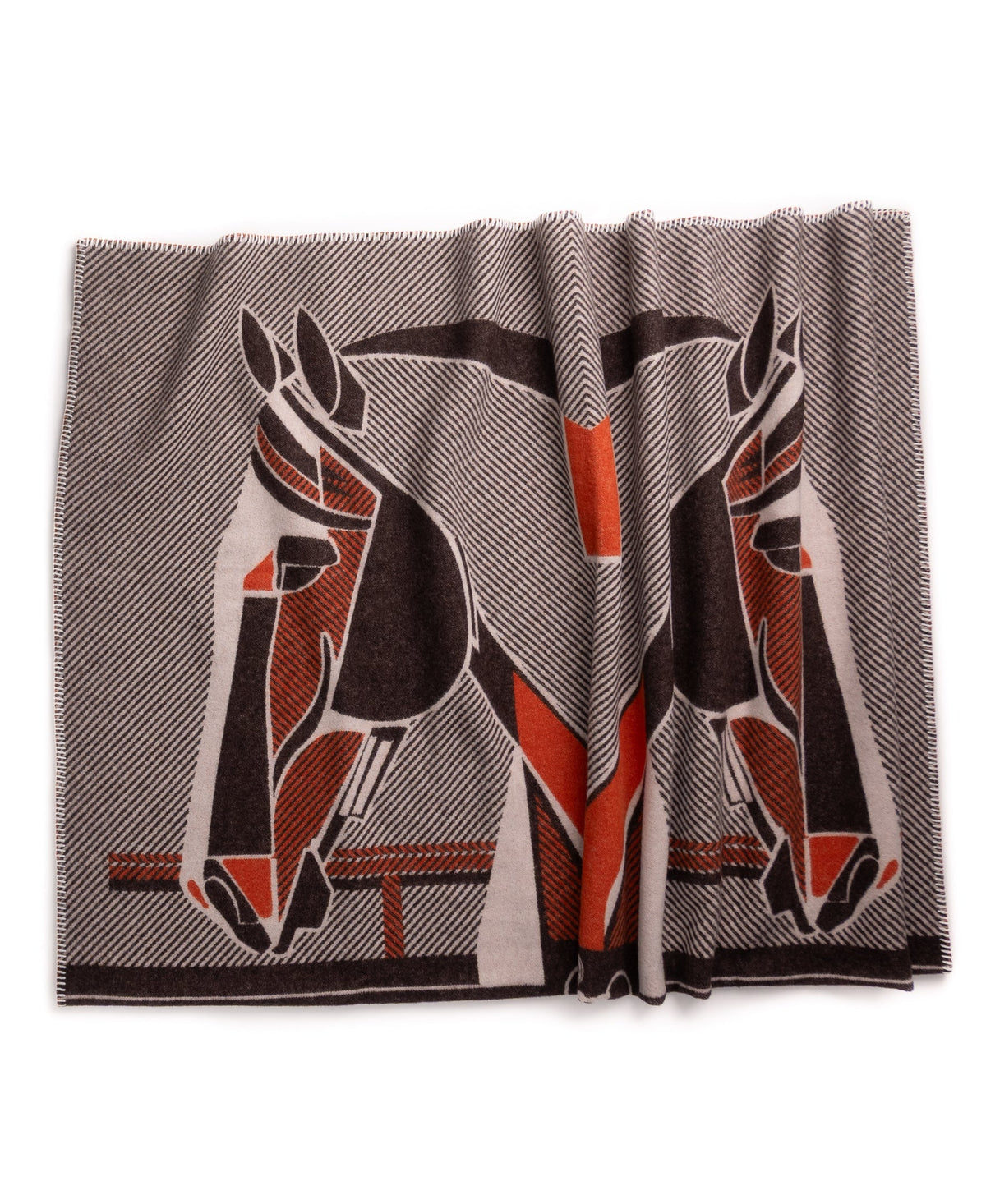 The Thoroughbred Throw – Extra-Fine Italian Merino Wool