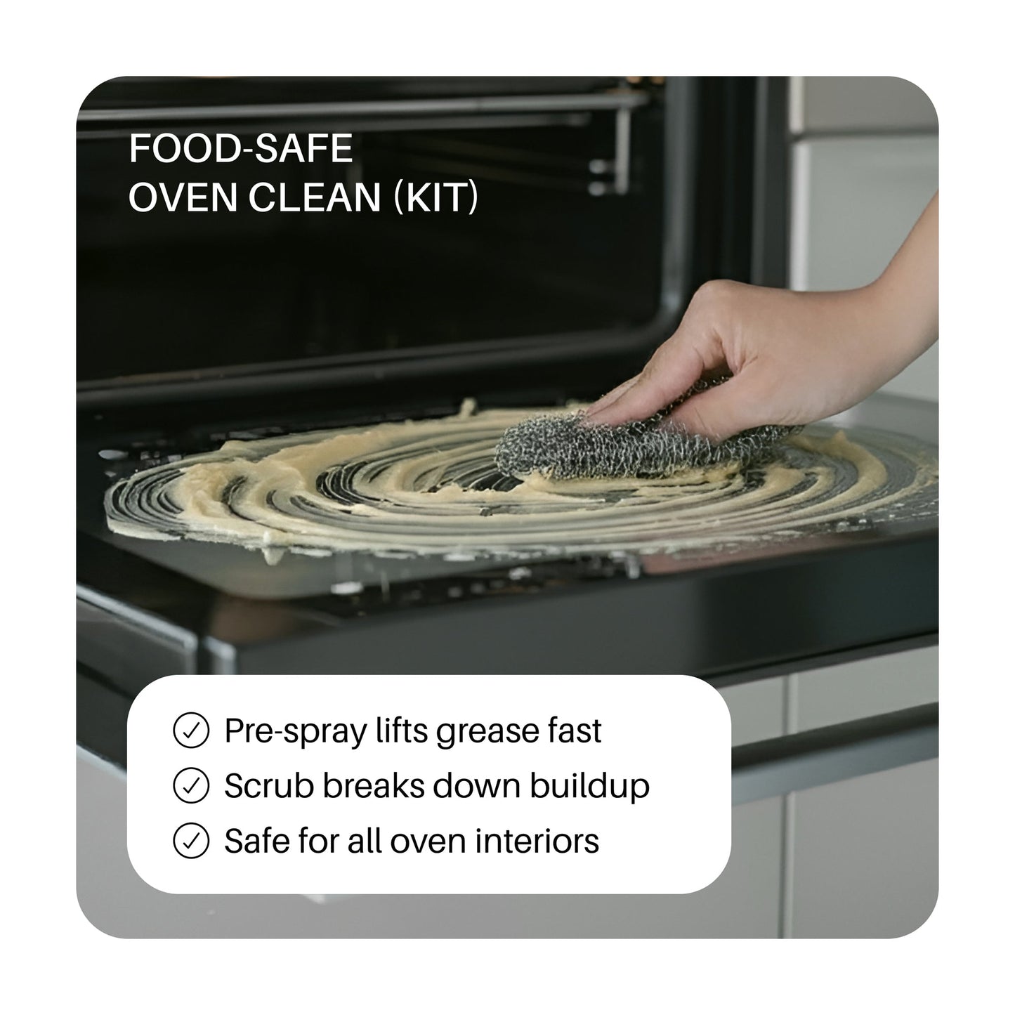 Oven Cleaning Kit - PBP Glass Set (3-piece)