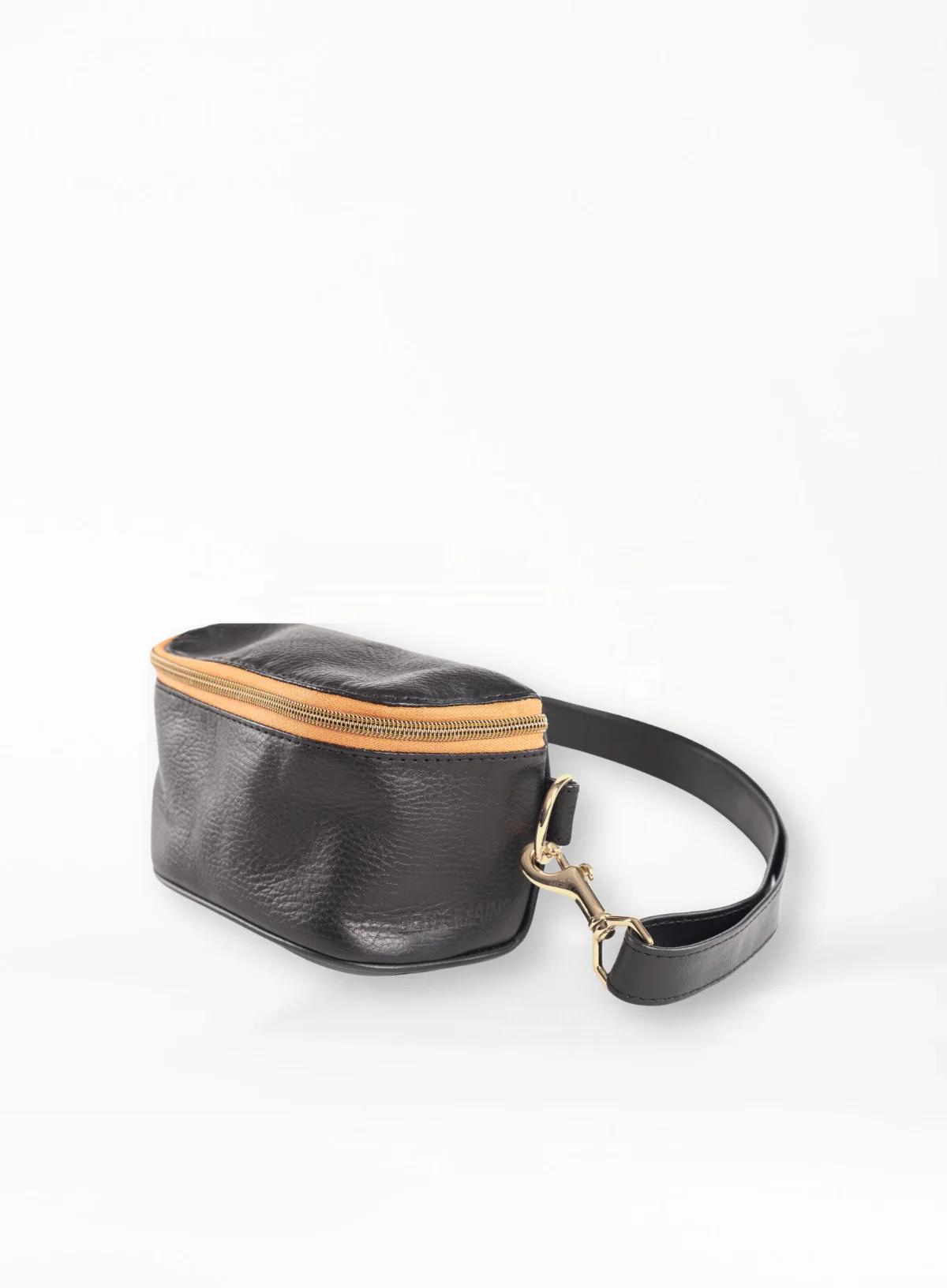 The Nomad Woven Leather Belt Bag