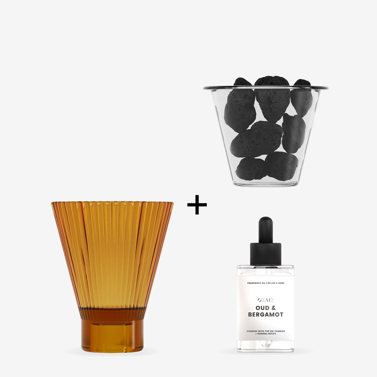 ZAI Lava Rock Diffuser - Fig & Flowers