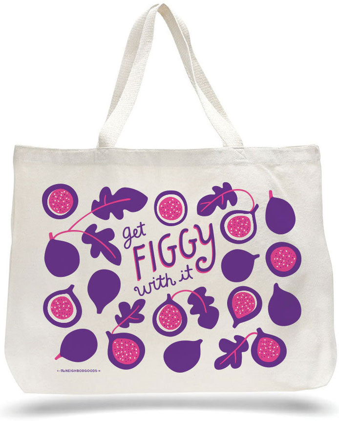 Fig Candle & Tote Gift Set
