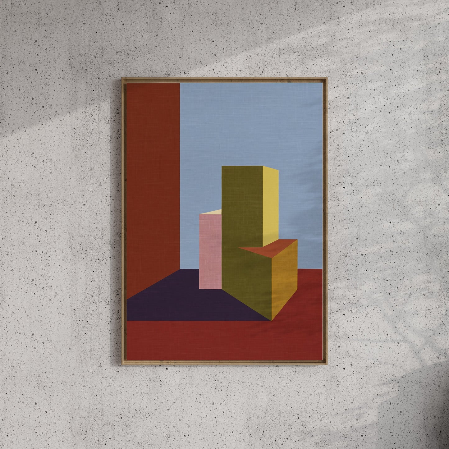 Form and Structure No. 06 — Geometric Abstract Art Print