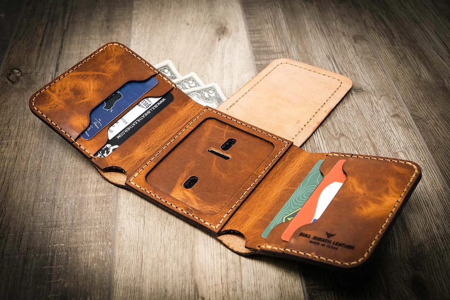 Badge Trifold Wallet