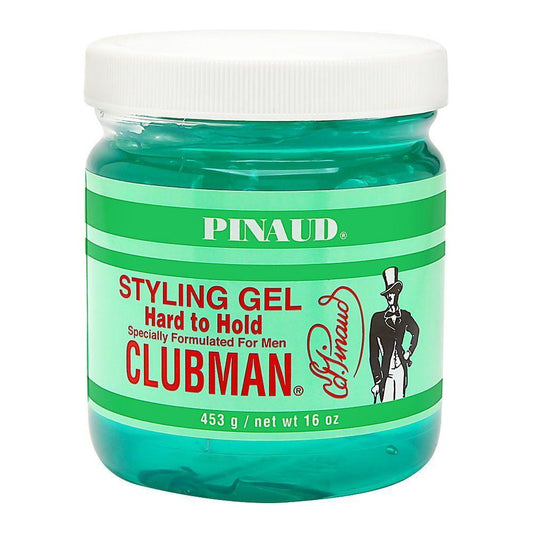 Clubman Pinaud Hard To Hold Styling Gel 16 Oz