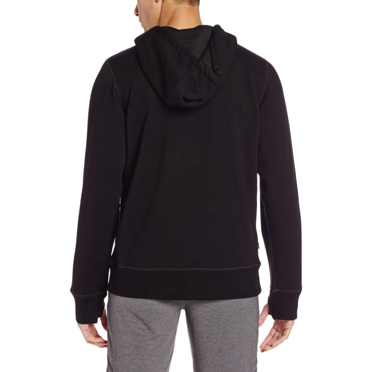 Men's Brushed Merino Wool Full-Zip Hoodie - Heavyweight - Osadia Concept Store