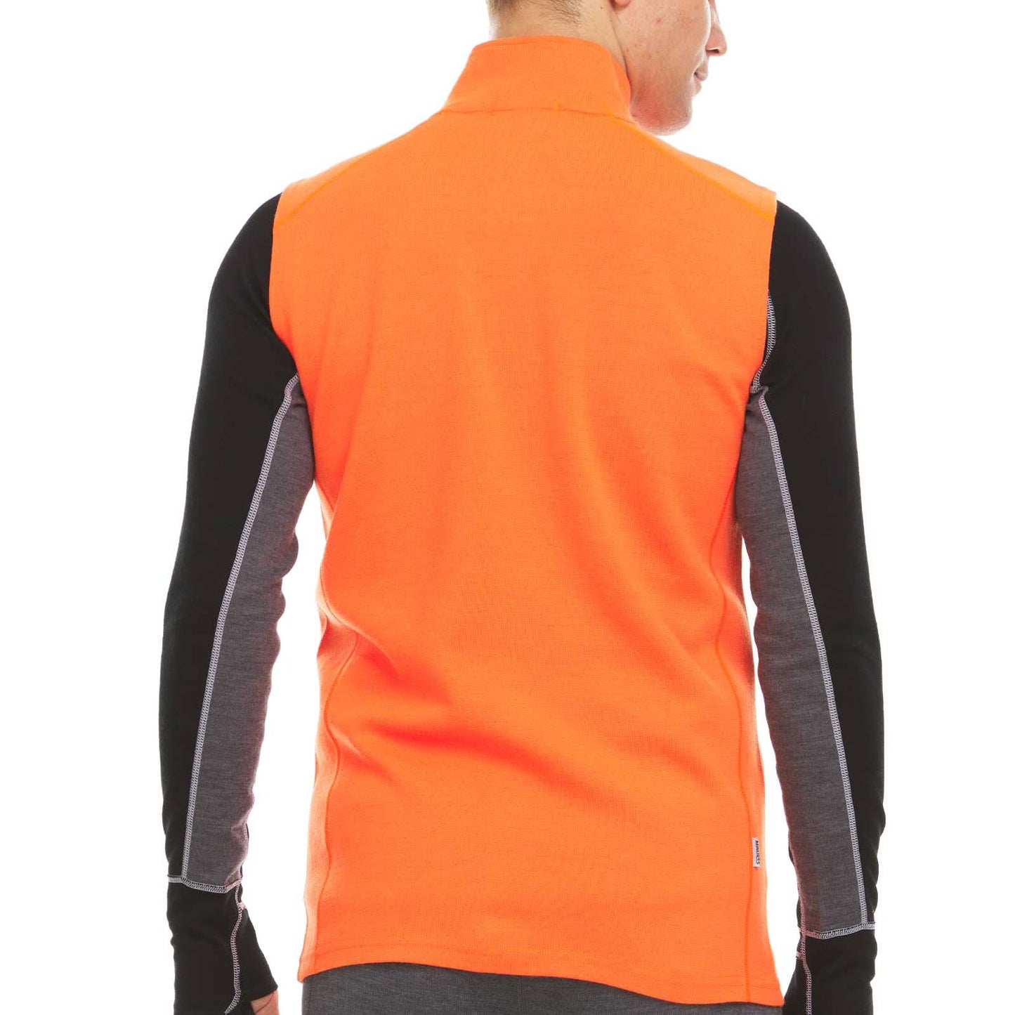 Heavyweight Men's Wool Vest - 100% Merino Wool