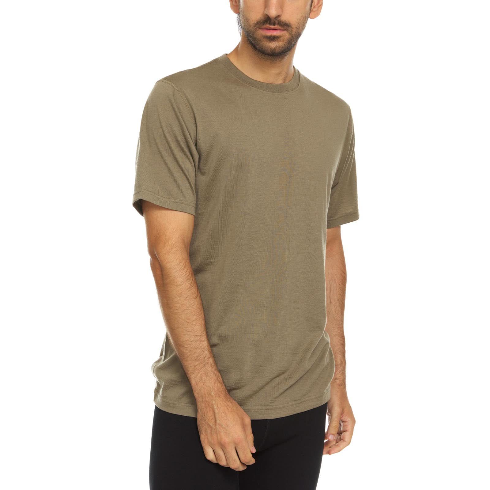Lightweight Men's Wool T Shirt Crew - 100% Merino Wool - Osadia Concept Store