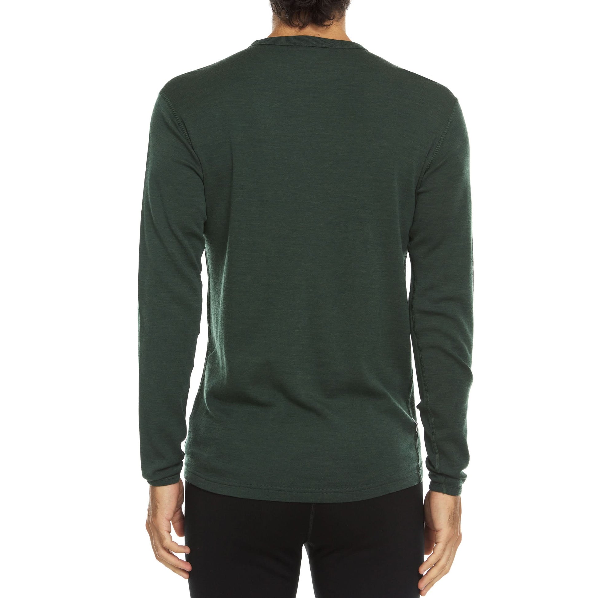 Men's Wool Thermal Top Midweight Base Layer - 100% Merino Wool - Osadia Concept Store