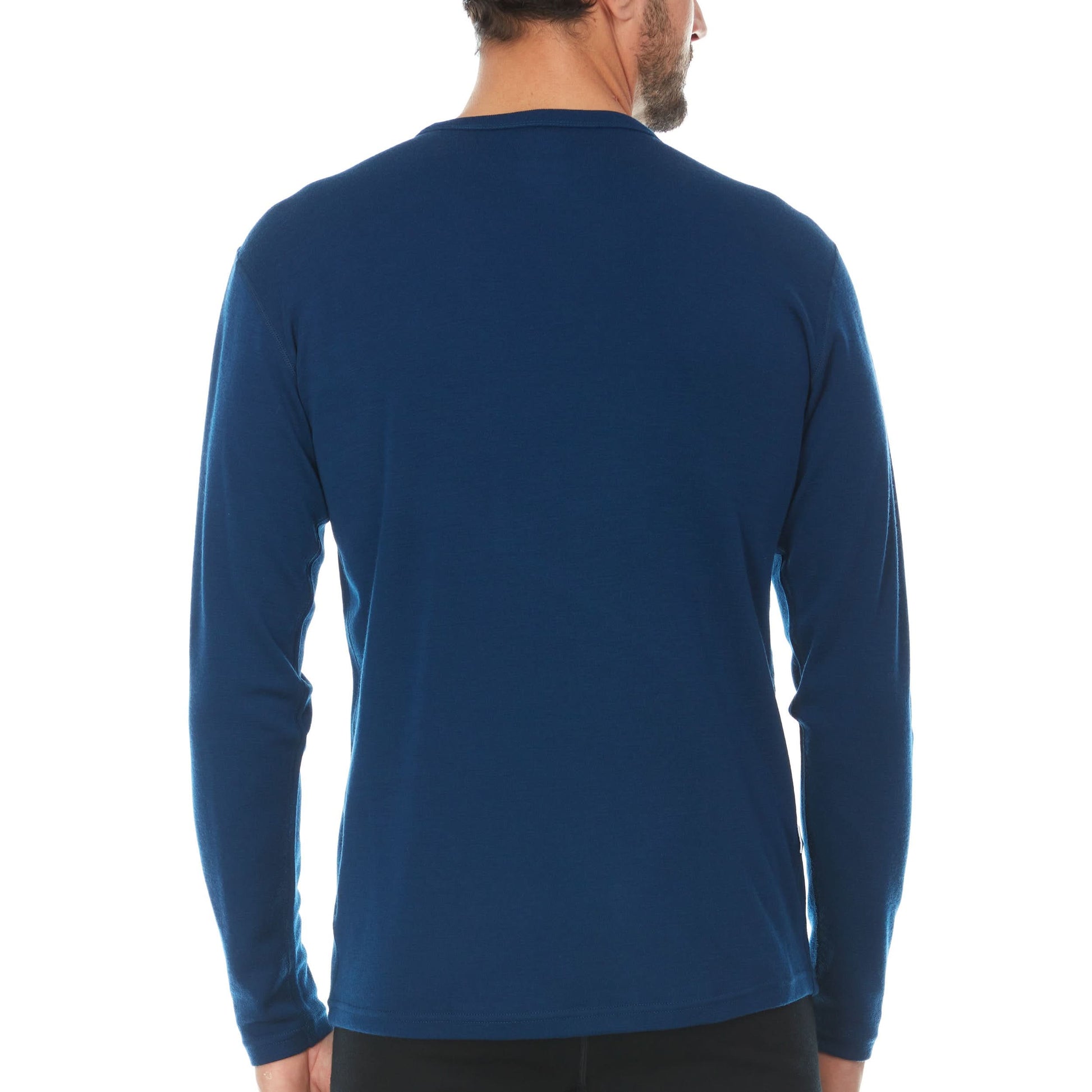 Men's Wool Thermal Top Midweight Base Layer - 100% Merino Wool - Osadia Concept Store