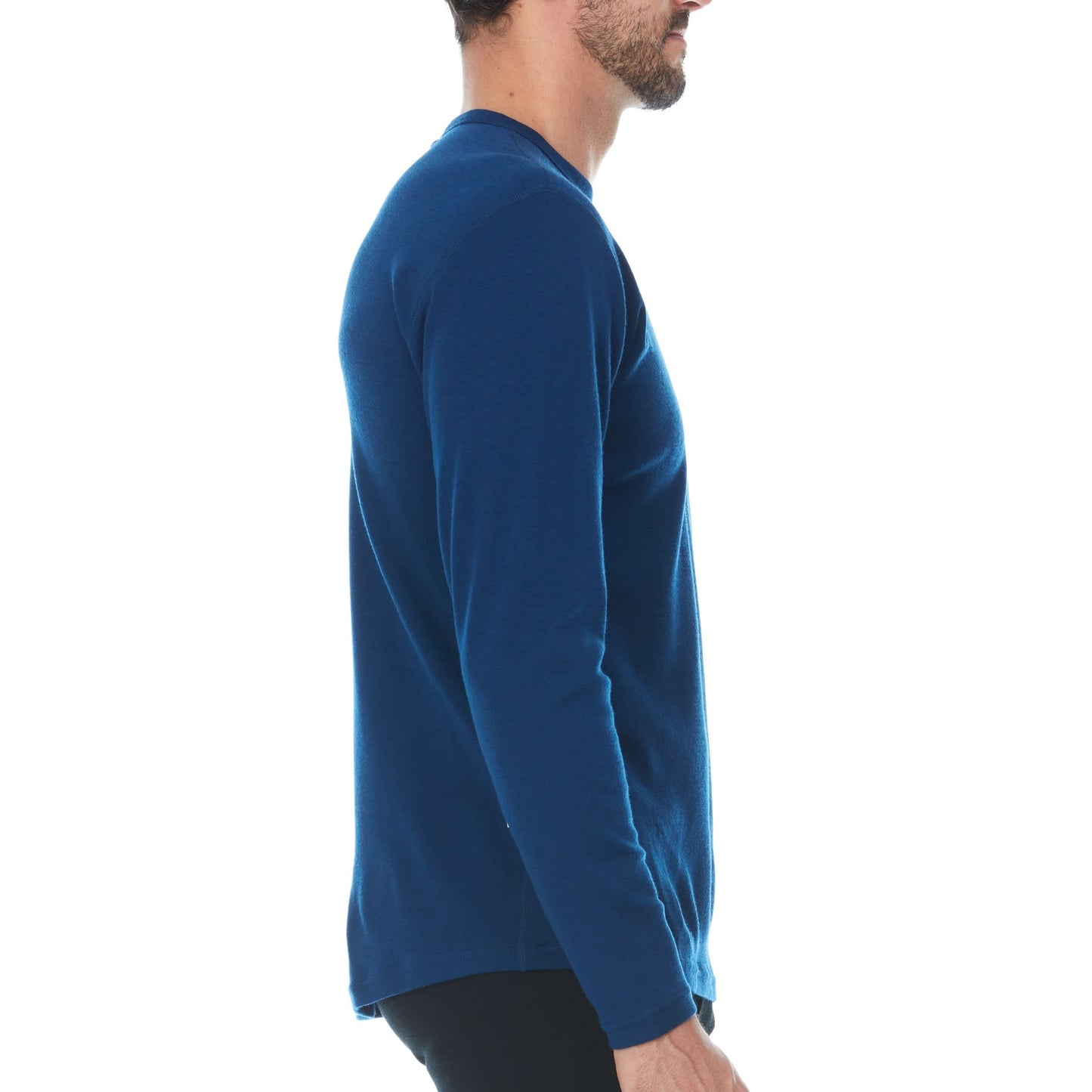Men's Wool Thermal Top Midweight Base Layer - 100% Merino Wool - Osadia Concept Store