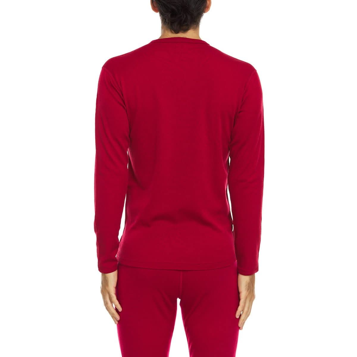 Men's Wool Thermal Top Midweight Base Layer - 100% Merino Wool - Osadia Concept Store