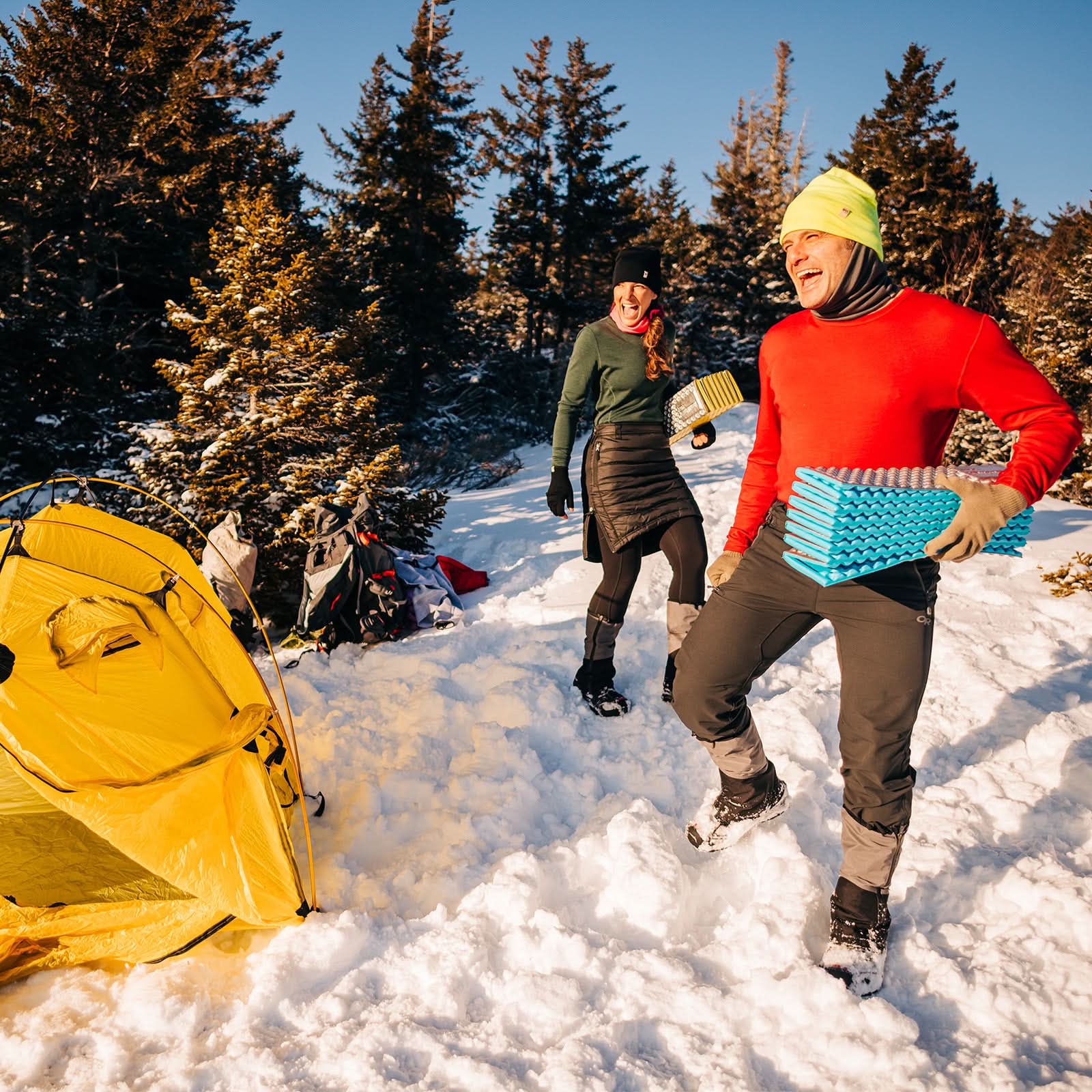 Men's Wool Thermal Top Midweight Base Layer - 100% Merino Wool - Osadia Concept Store