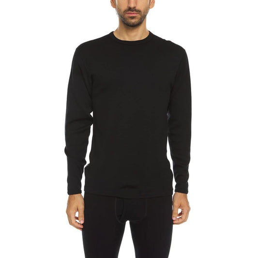 Heavyweight Men's Wool Crew Top - 100% Merino Wool - Osadia Concept Store