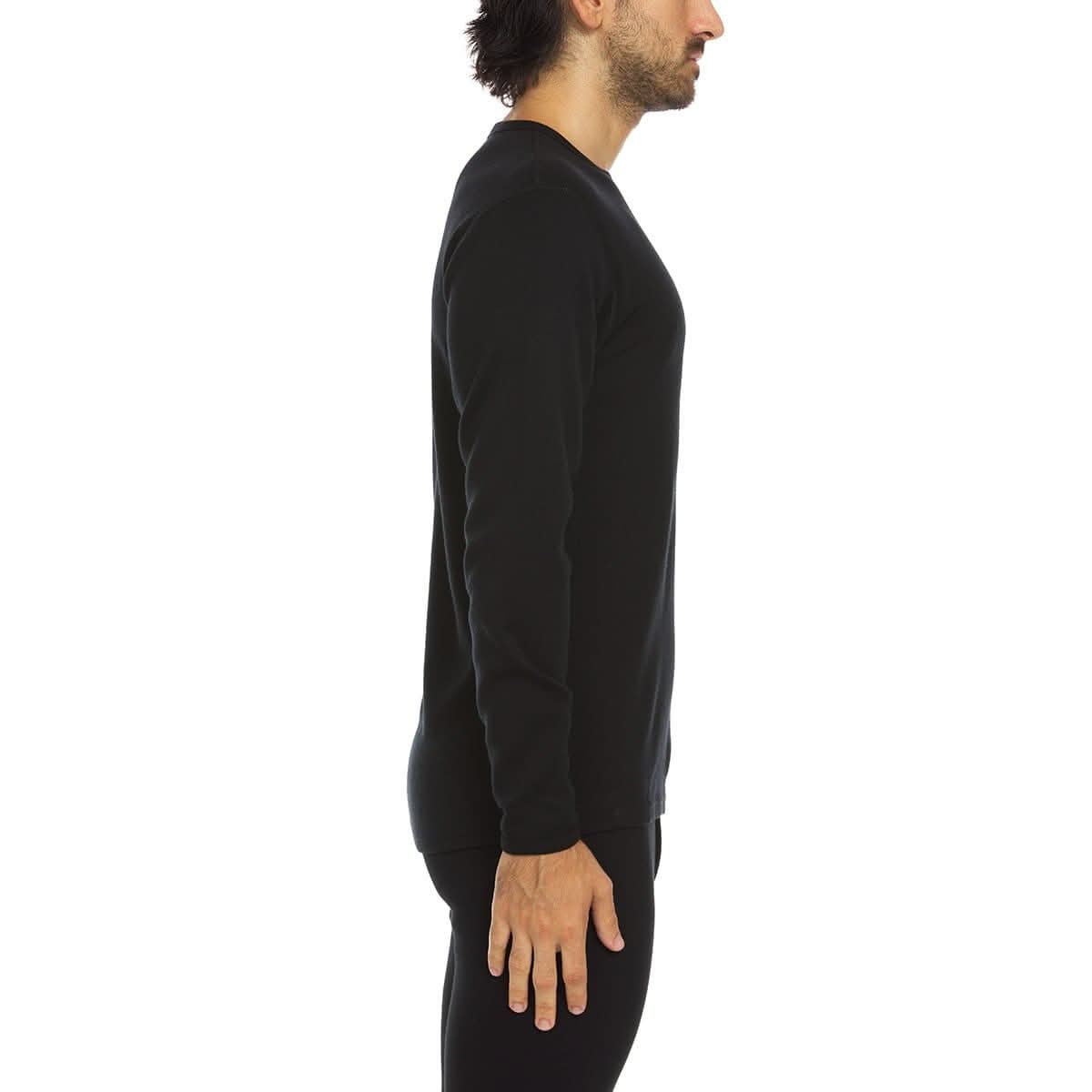 Heavyweight Men's Wool Crew Top - 100% Merino Wool - Osadia Concept Store