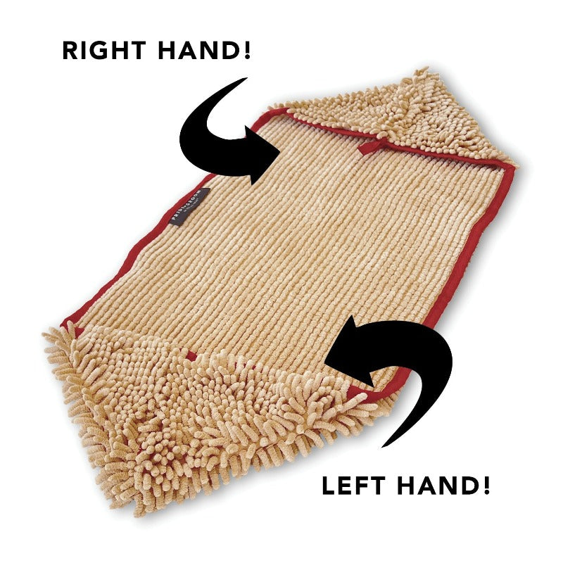 THE TOWEL Microfiber Dog & Cat Drying Towel — Hand Pockets, Odor-Resistant & 7× Water Absorbent