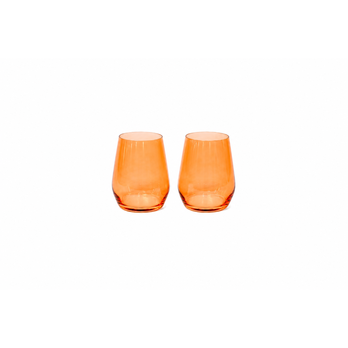 Aperol Orange - Colored Wine Glass