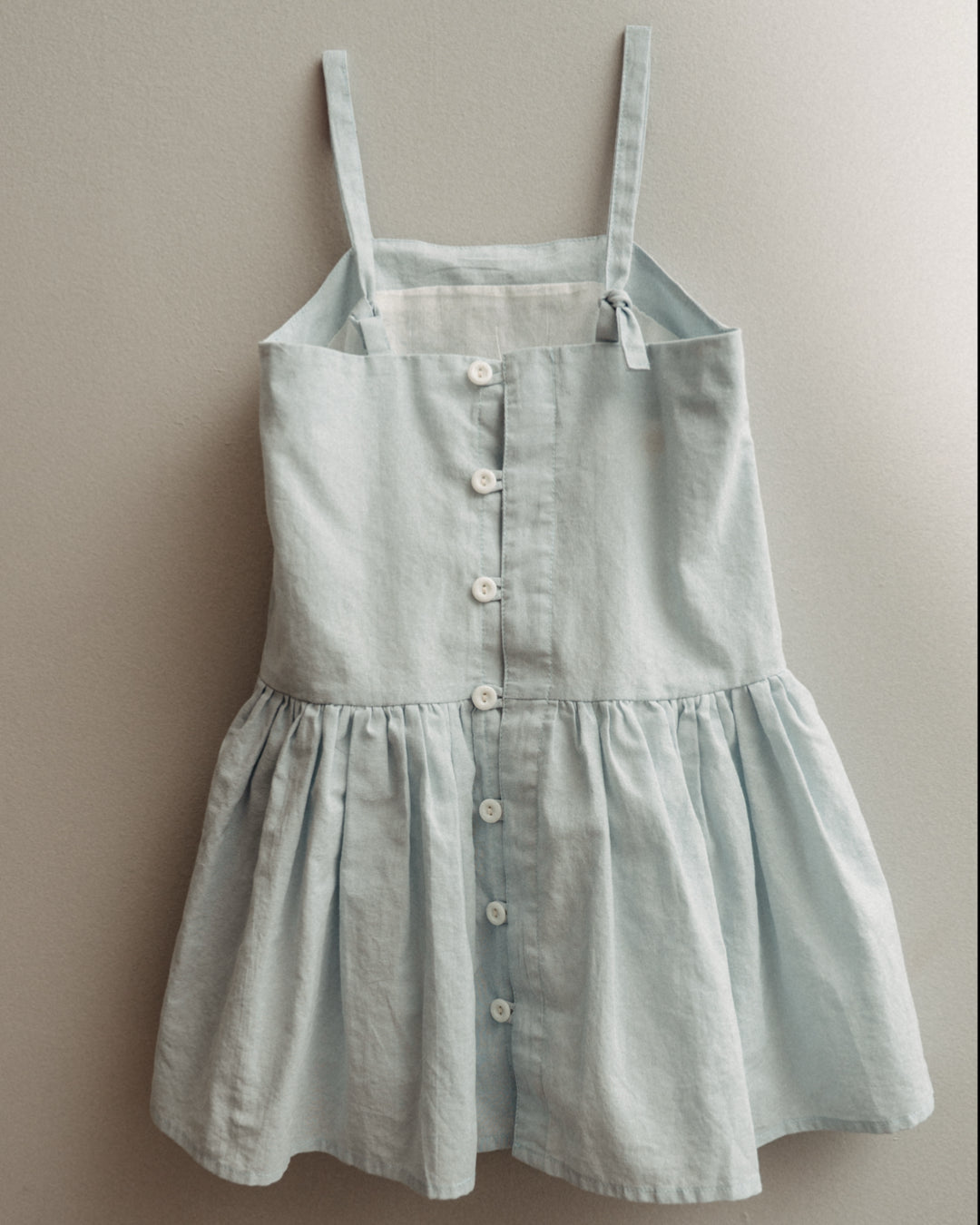 Hikari Pintuck Dress- Bleues
