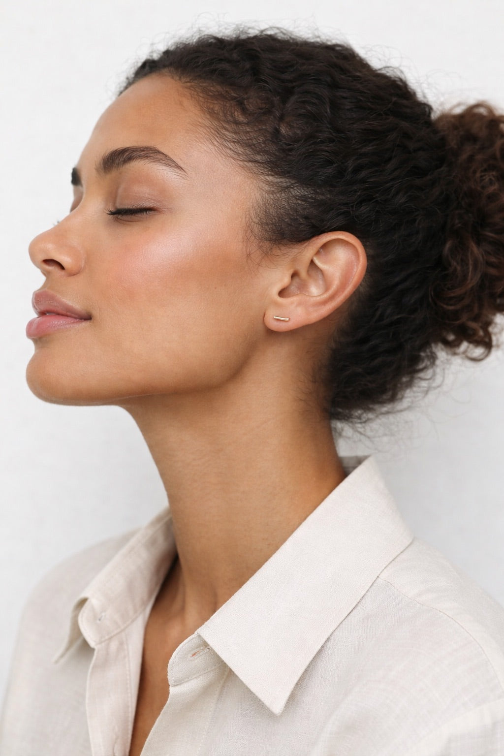 Bowery Bar Studs | Gold Fill