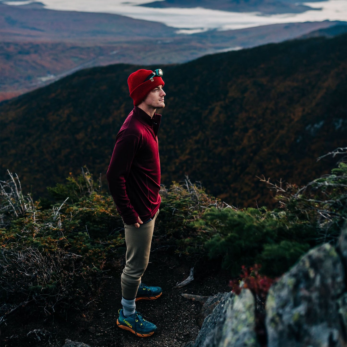 Midweight Men's Wool 1/4 Zip -  100% Merino Wool - Osadia Concept Store