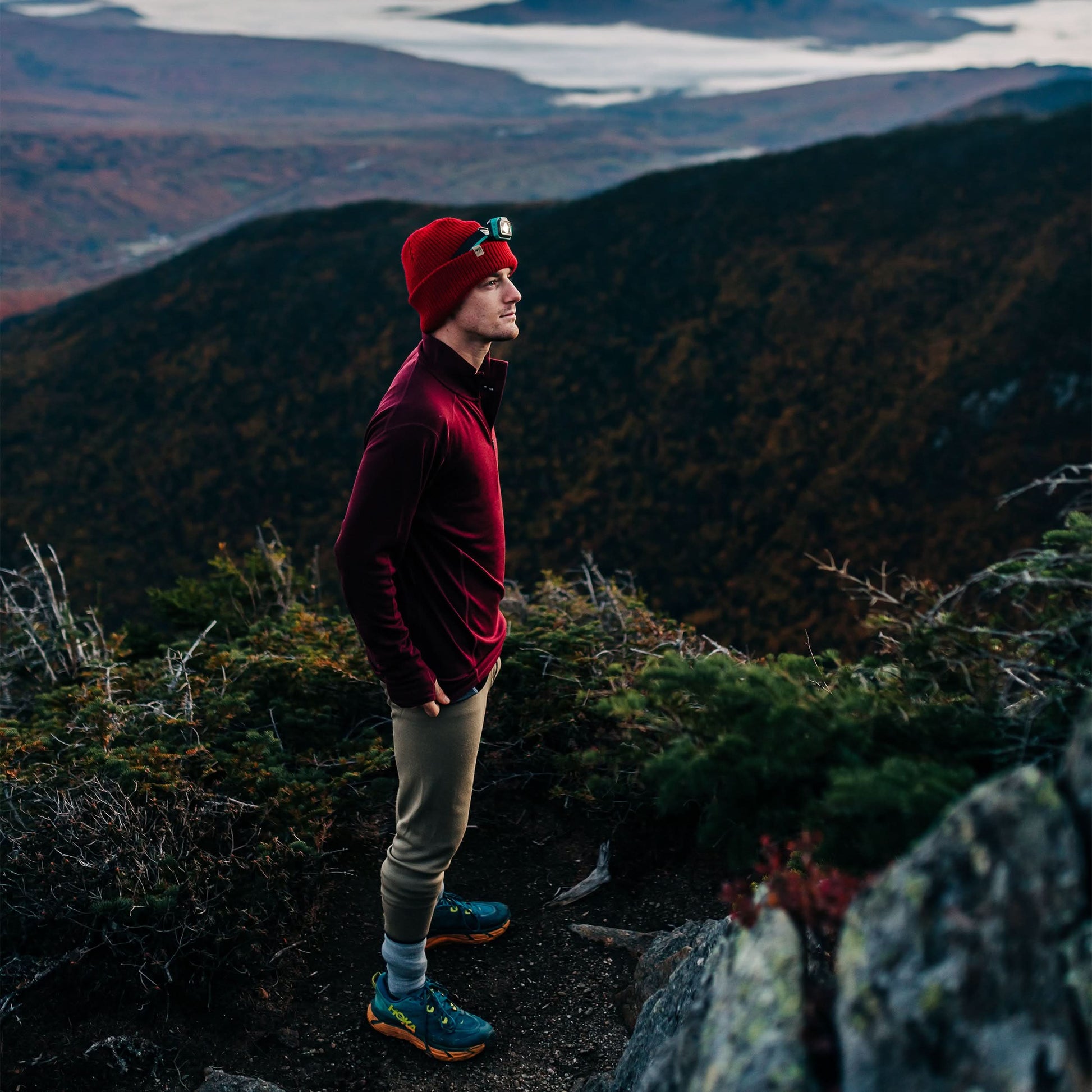 Midweight Men's Wool 1/4 Zip -  100% Merino Wool - Osadia Concept Store