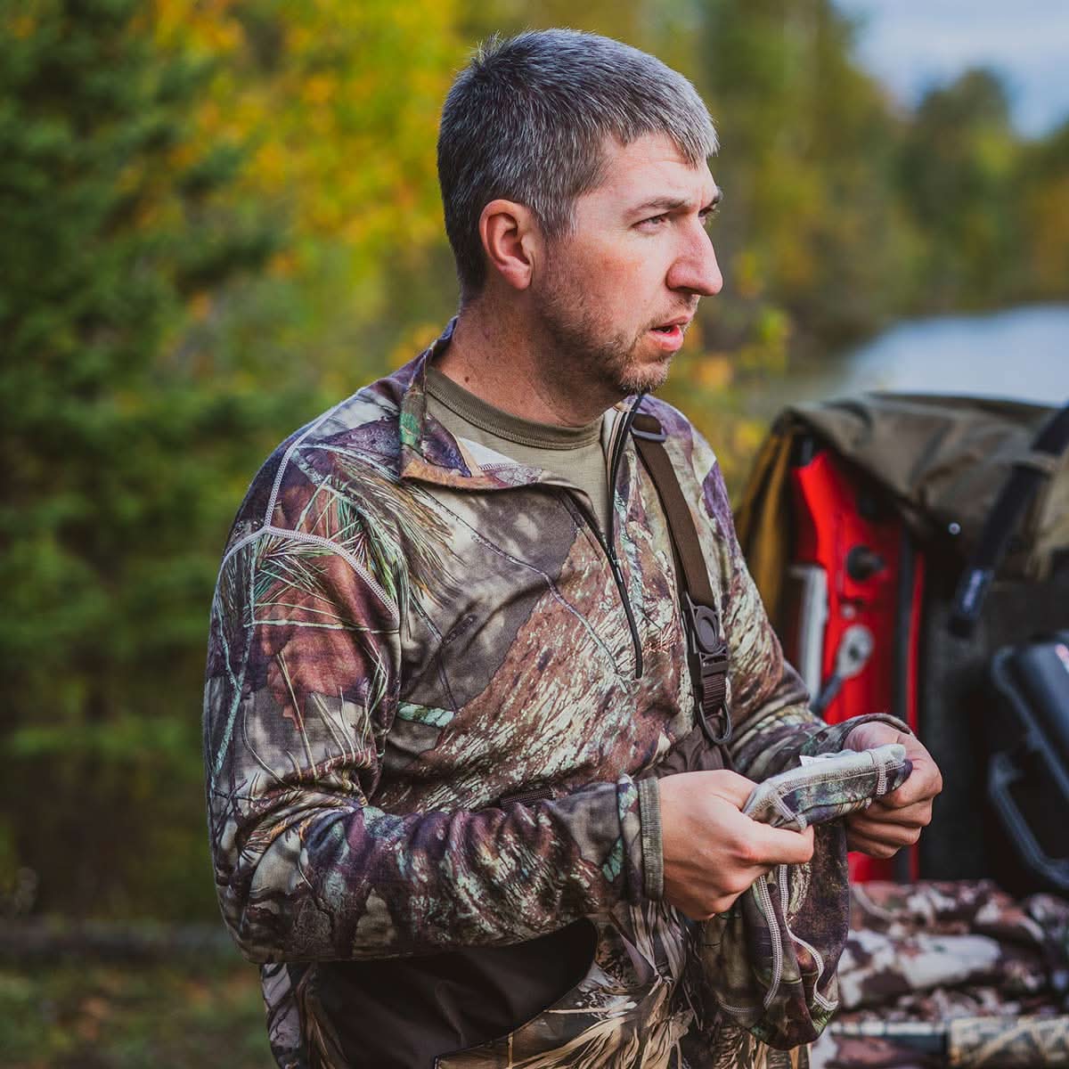 Midweight Men's Wool 1/4 Zip -  100% Merino Wool - Osadia Concept Store