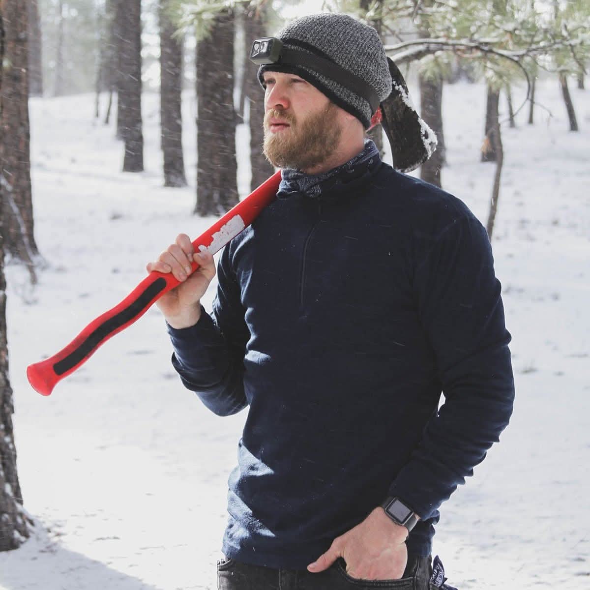 Midweight Men's Wool 1/4 Zip -  100% Merino Wool - Osadia Concept Store