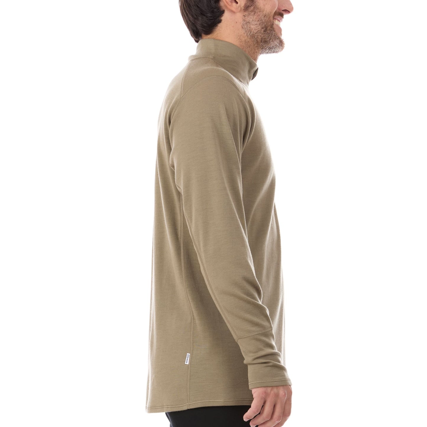 Midweight Men's Wool 1/4 Zip -  100% Merino Wool - Osadia Concept Store