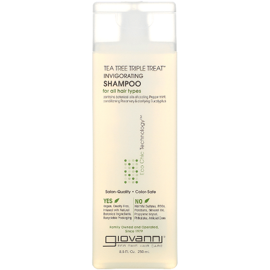 Giovanni Tea Tree Triple Treat Shampoo 8.5 fl oz