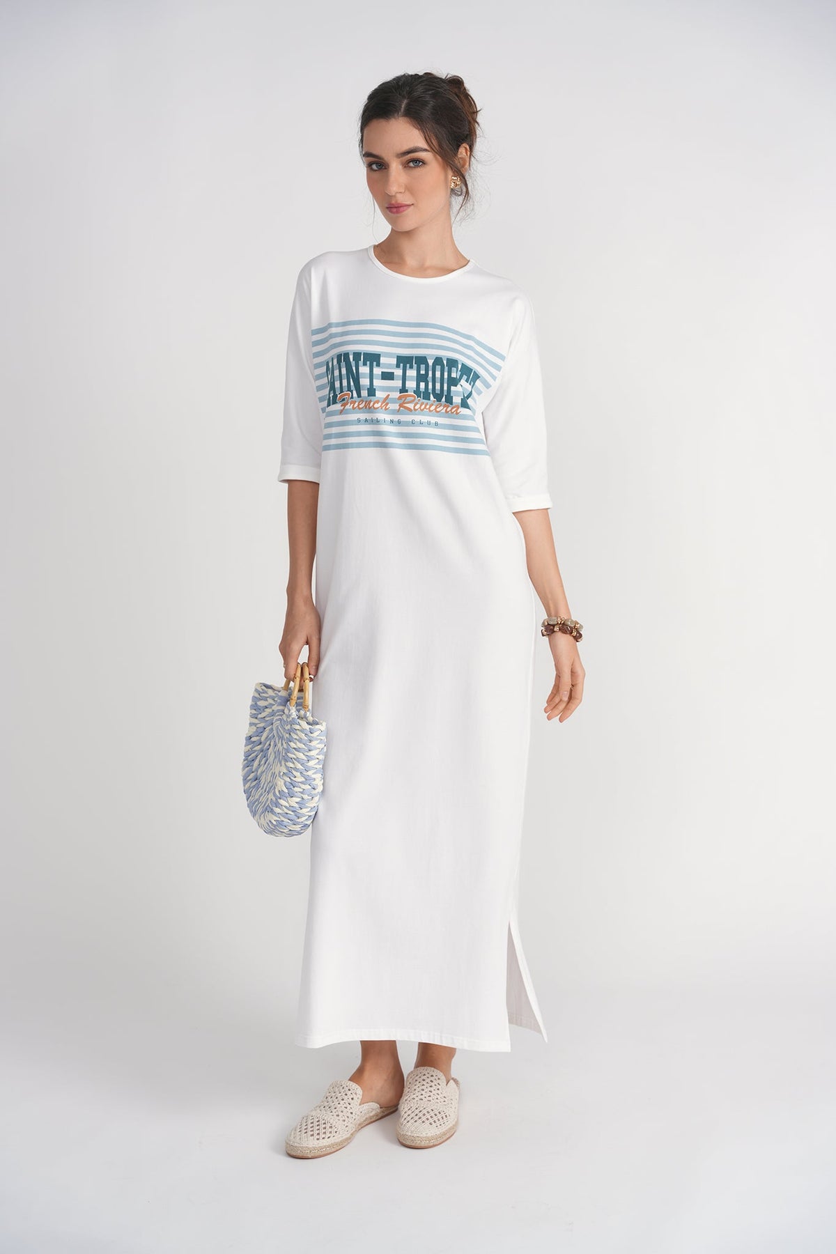 T-shirt Midi Dress- St Tropez