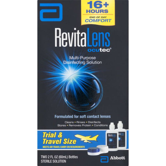RevitaLens OcuTec Multi-Purpose Disinfecting Solution Formulated For Soft Contact Lenses