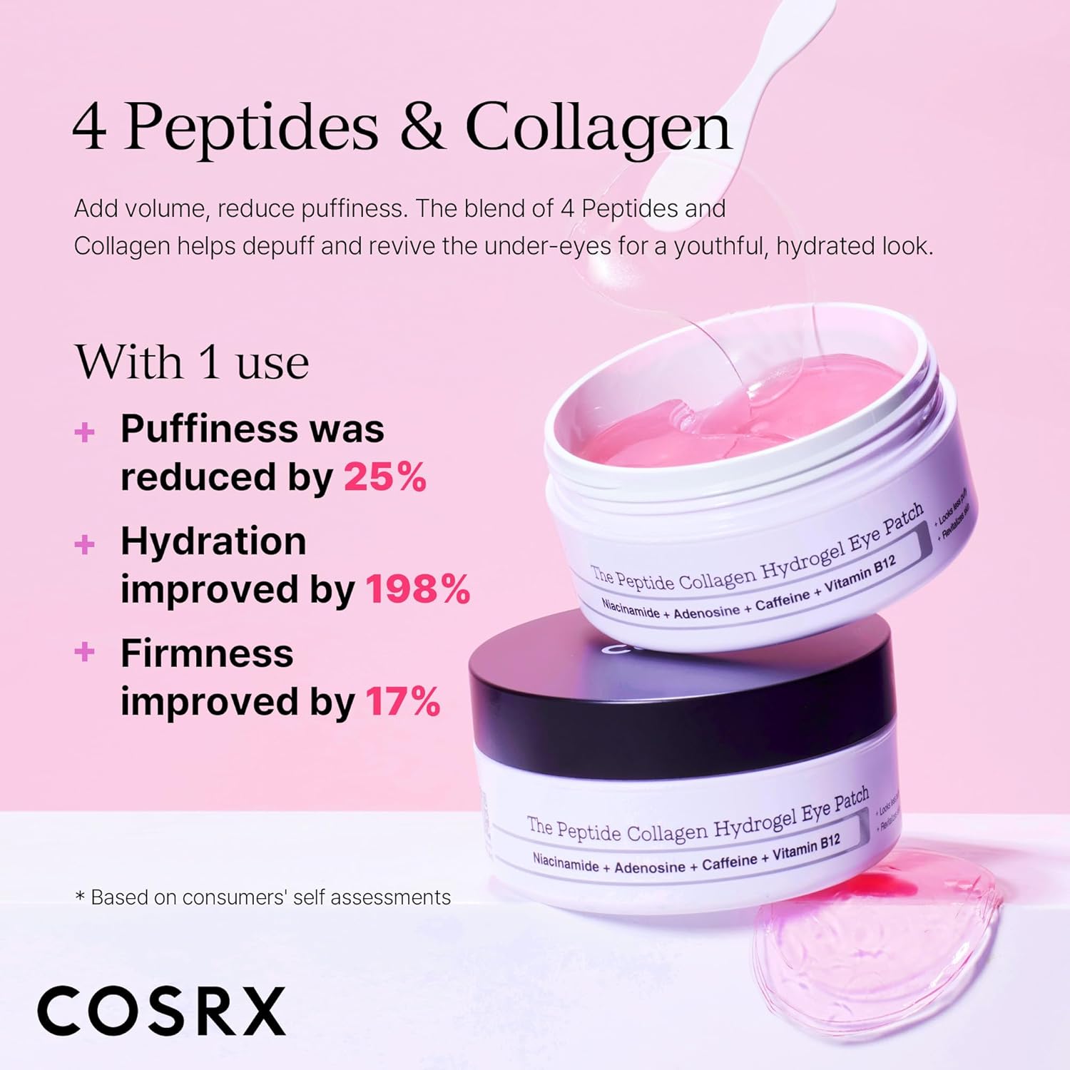 Cosrx The Peptide Collagen Hydrogel Eye Patch - Osadia Concept Store