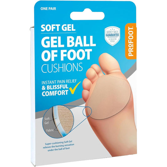 Profoot Soft Gel Ball Of Foot Cushions