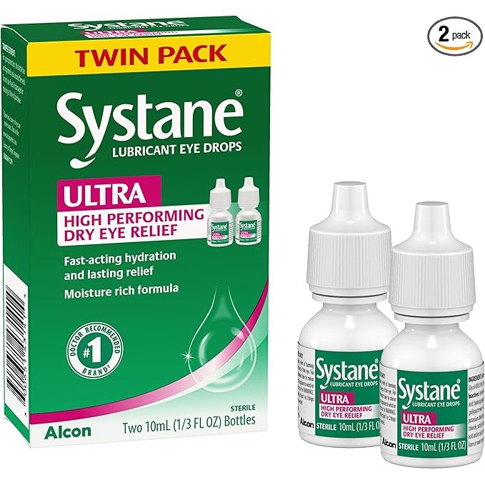 Systane Ultra PF Lubricant Eye Drops 25 Ct