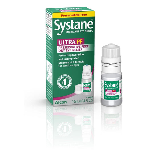 Systane Lubricant Eye Drops, Ultra PF 0.34 Fl Oz