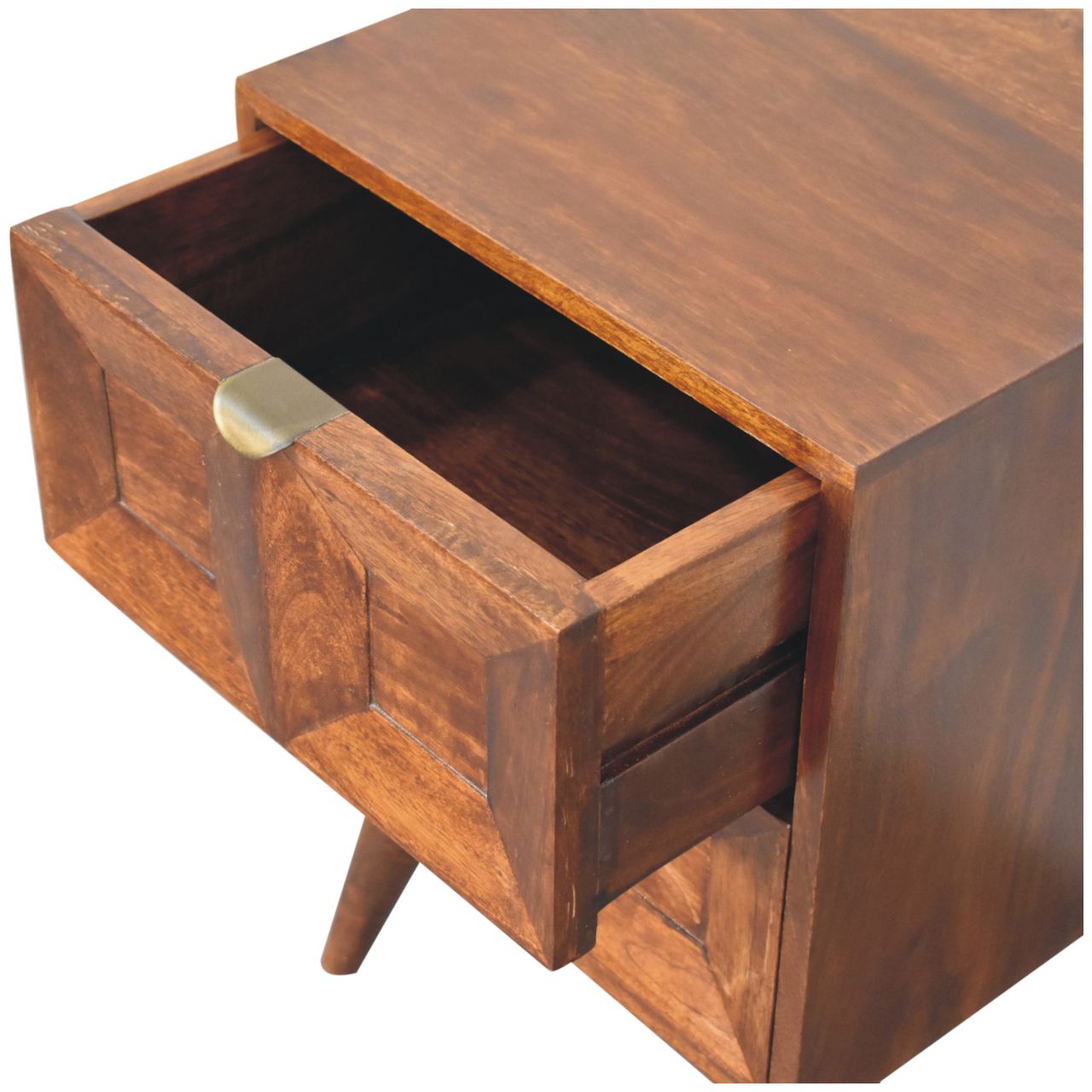 Solid Wood Quad Nightstand