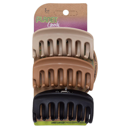 Goody Planet Eco-Friendly Large Round Hair Clips - Neutral