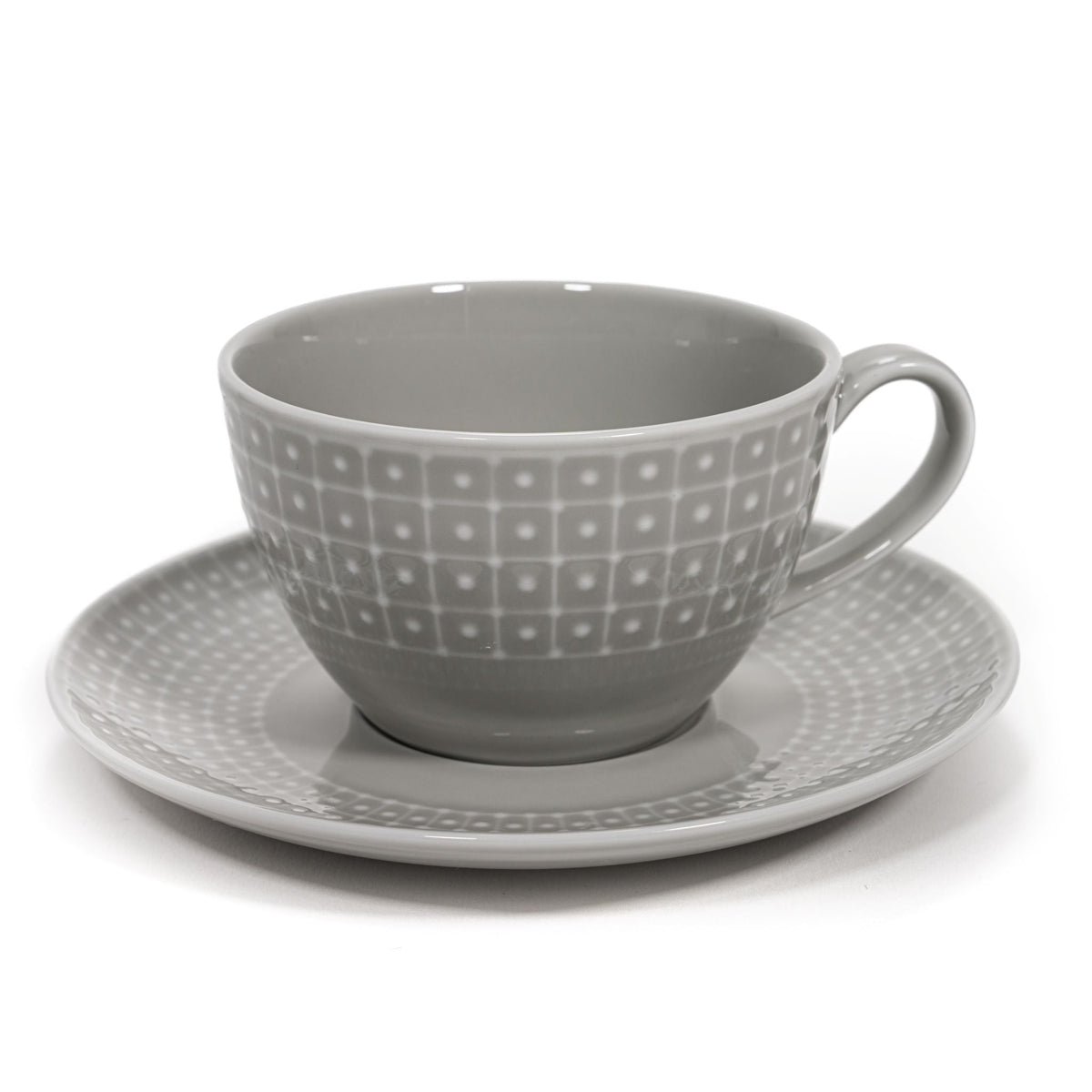 Cloud Porcelain Teacups, Set of 6