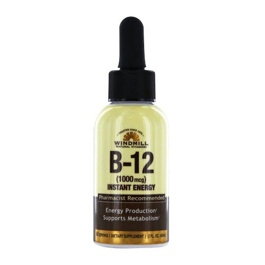 Windmill Health B-12 1,000 Mcg Liquid, 2.0 Ounce