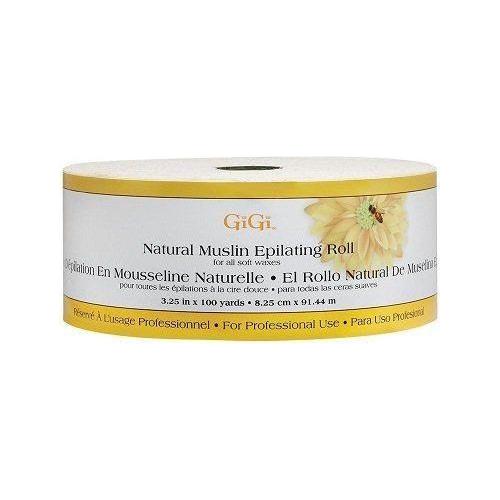 Gigi Natural Muslin Epilating Roll 3.25 In X 100 Yards